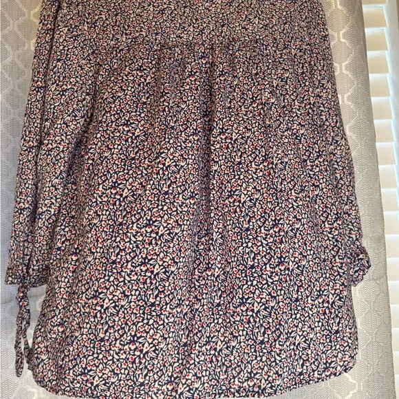 Cynthia Rowley Women’s Boho Peasant Blouse - Pink and Blue size Large - Picture 5 of 5